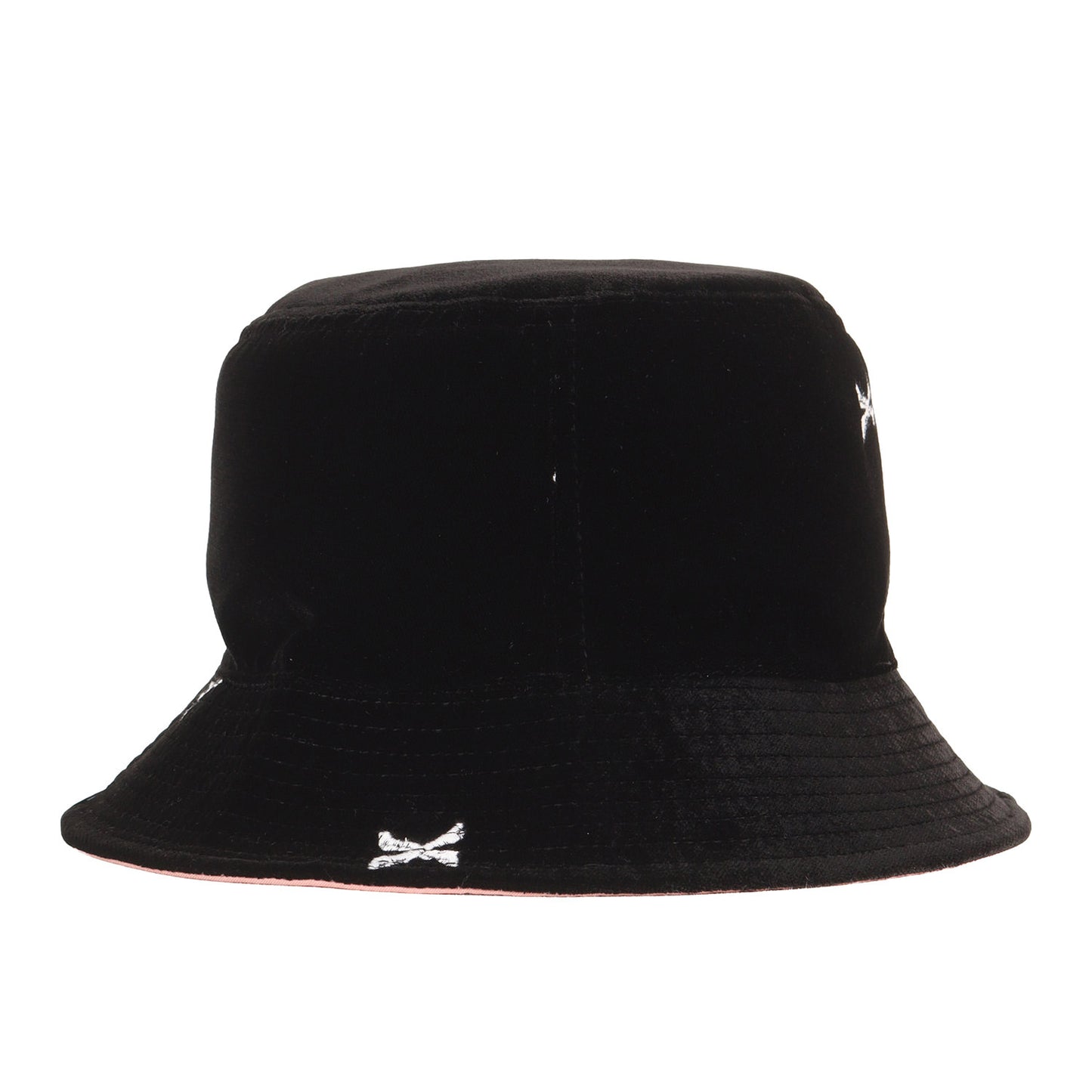 23AW クロスボーン柄 ベルベット リバーシブル バケットハット(BUCKET 04 / HAT / POLY. VVT. TEXTILE)