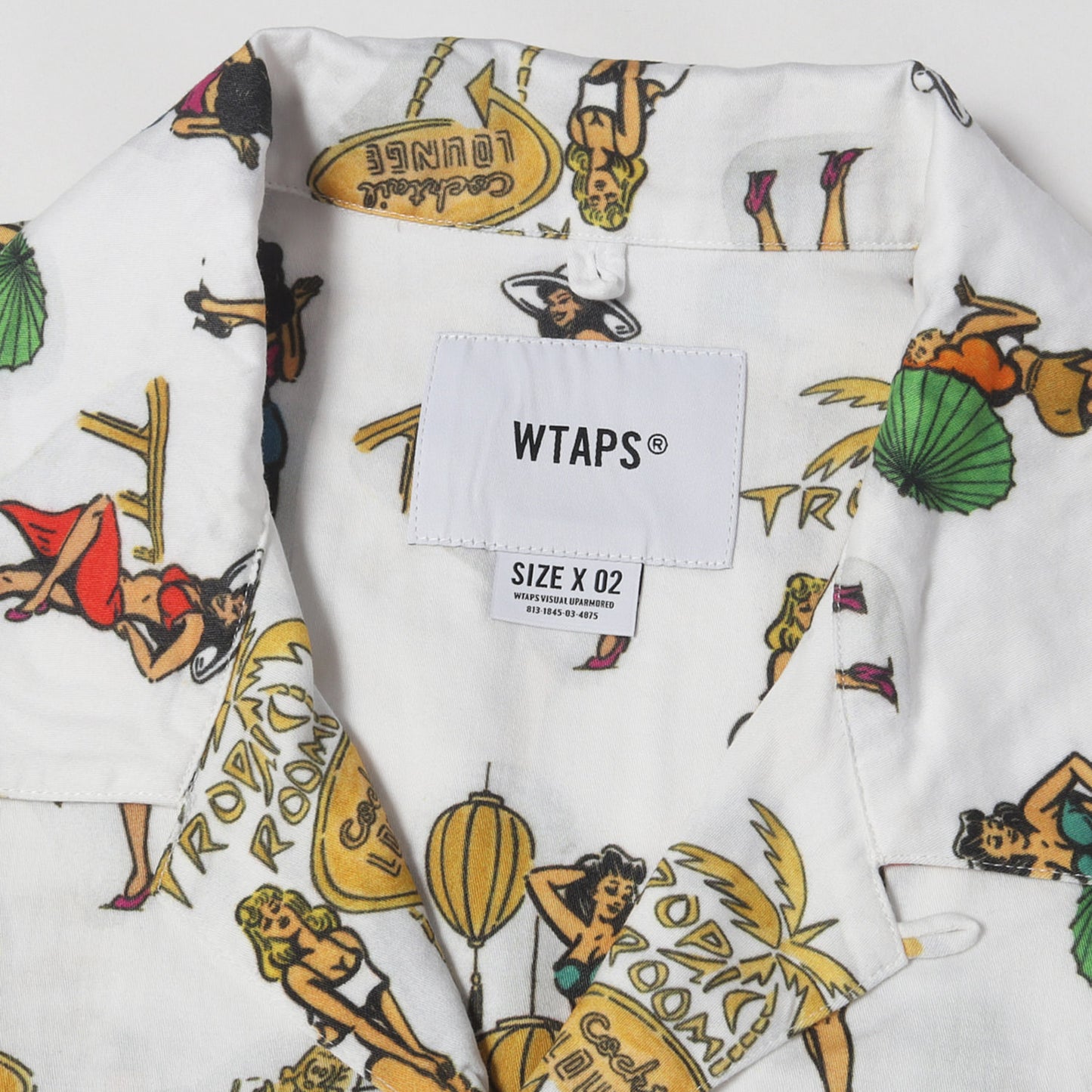 20SS 総柄グラフィック オープンカラー 半袖シャツ(SLY SS SHIRT / COTTON. SATIN. TEXTILE)