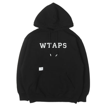 24SS アップリケロゴ スウェットパーカー(ACADEMY / HOODY / COTTON. COLLEGE)