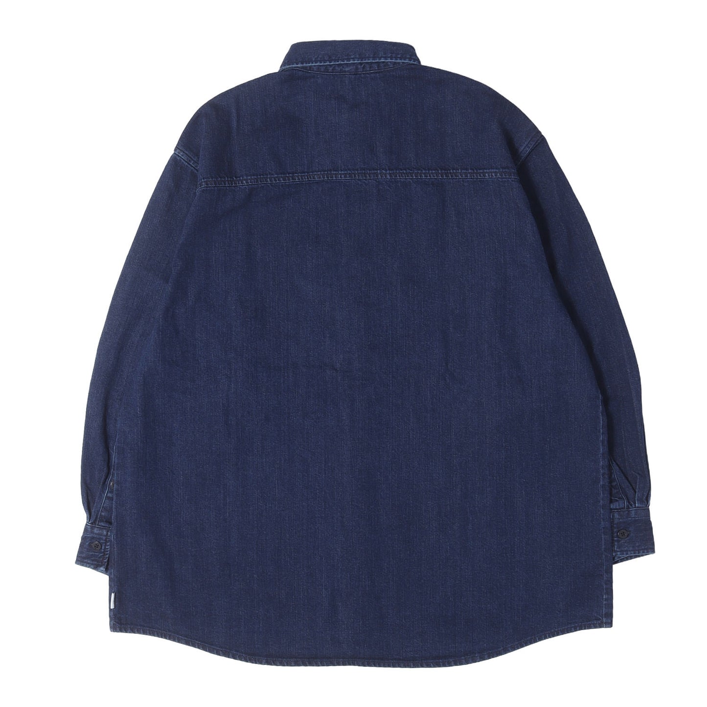 21AW ウォッシュ加工 オーバーサイズ デニムシャツ(LP / LS / COTTON. DENIM)
