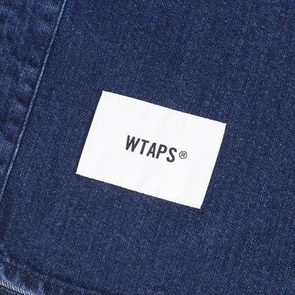 21AW ウォッシュ加工 オーバーサイズ デニムシャツ(LP / LS / COTTON. DENIM)