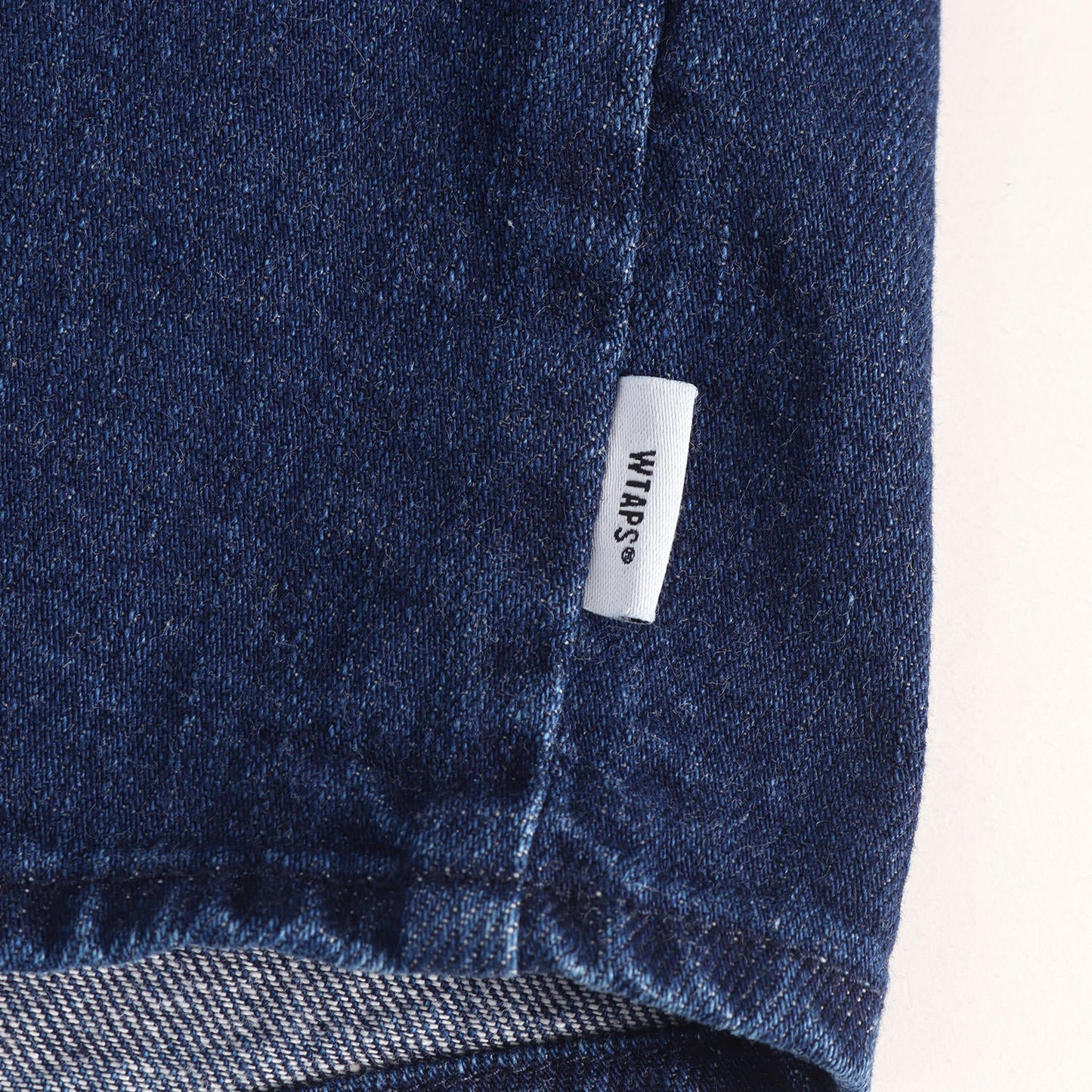 21AW ウォッシュ加工 オーバーサイズ デニムシャツ(LP / LS / COTTON. DENIM)