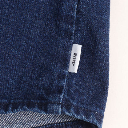 21AW ウォッシュ加工 オーバーサイズ デニムシャツ(LP / LS / COTTON. DENIM)