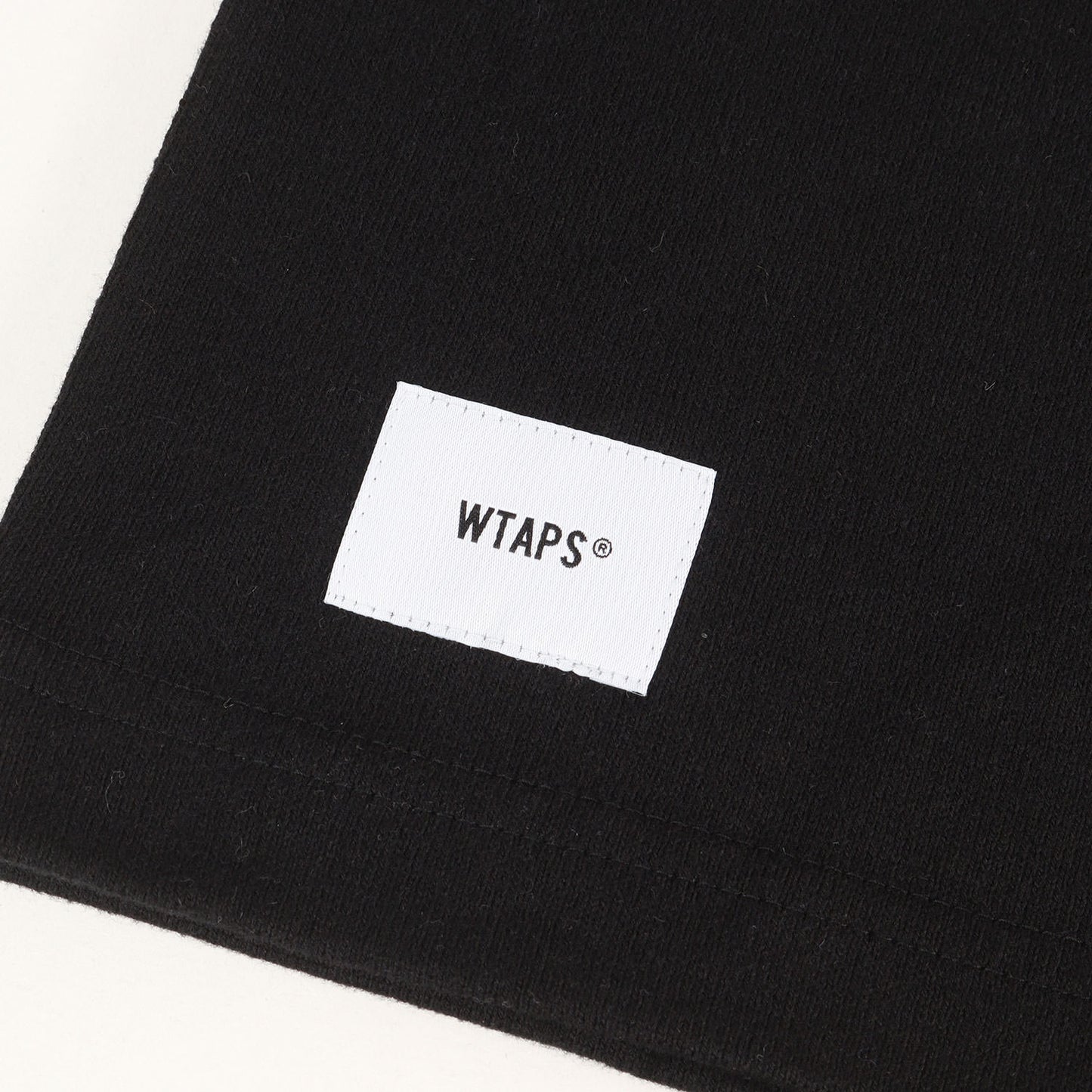 20AW 襟ロゴ モックネック ロングスリーブ ヘビー Tシャツ(INDUSTRY / MOCK NECK / COTTON)