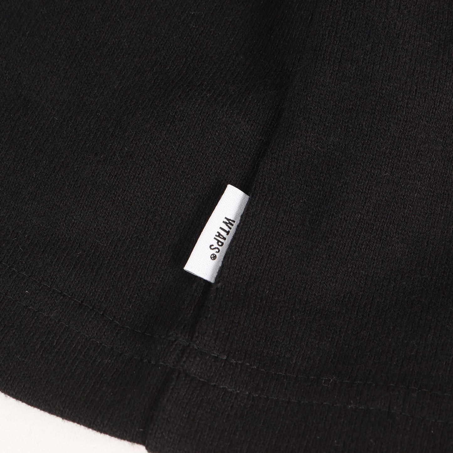 20AW 襟ロゴ モックネック ロングスリーブ ヘビー Tシャツ(INDUSTRY / MOCK NECK / COTTON)