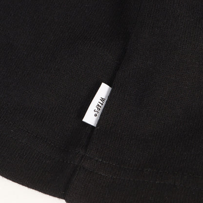 20AW 襟ロゴ モックネック ロングスリーブ ヘビー Tシャツ(INDUSTRY / MOCK NECK / COTTON)
