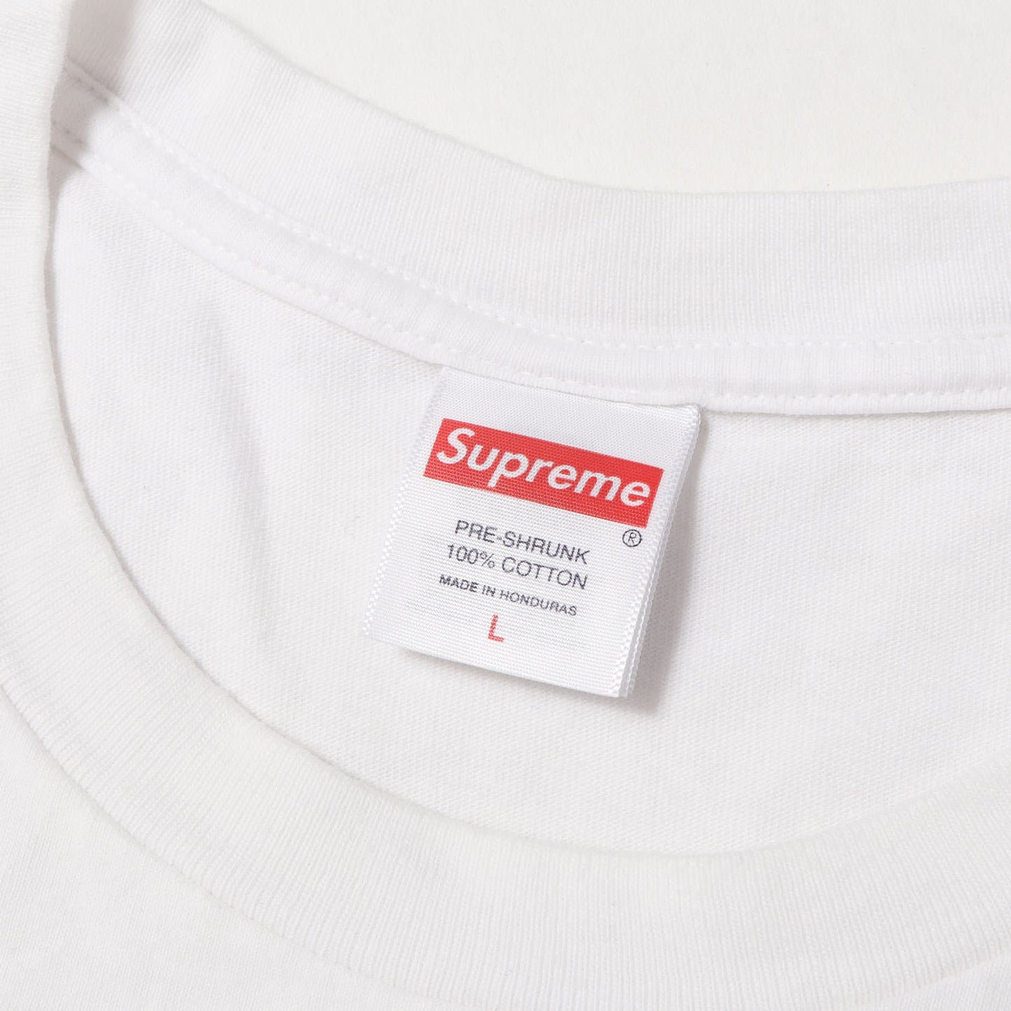 25SS テープロゴ クルーネック Tシャツ(Tape Tee)
