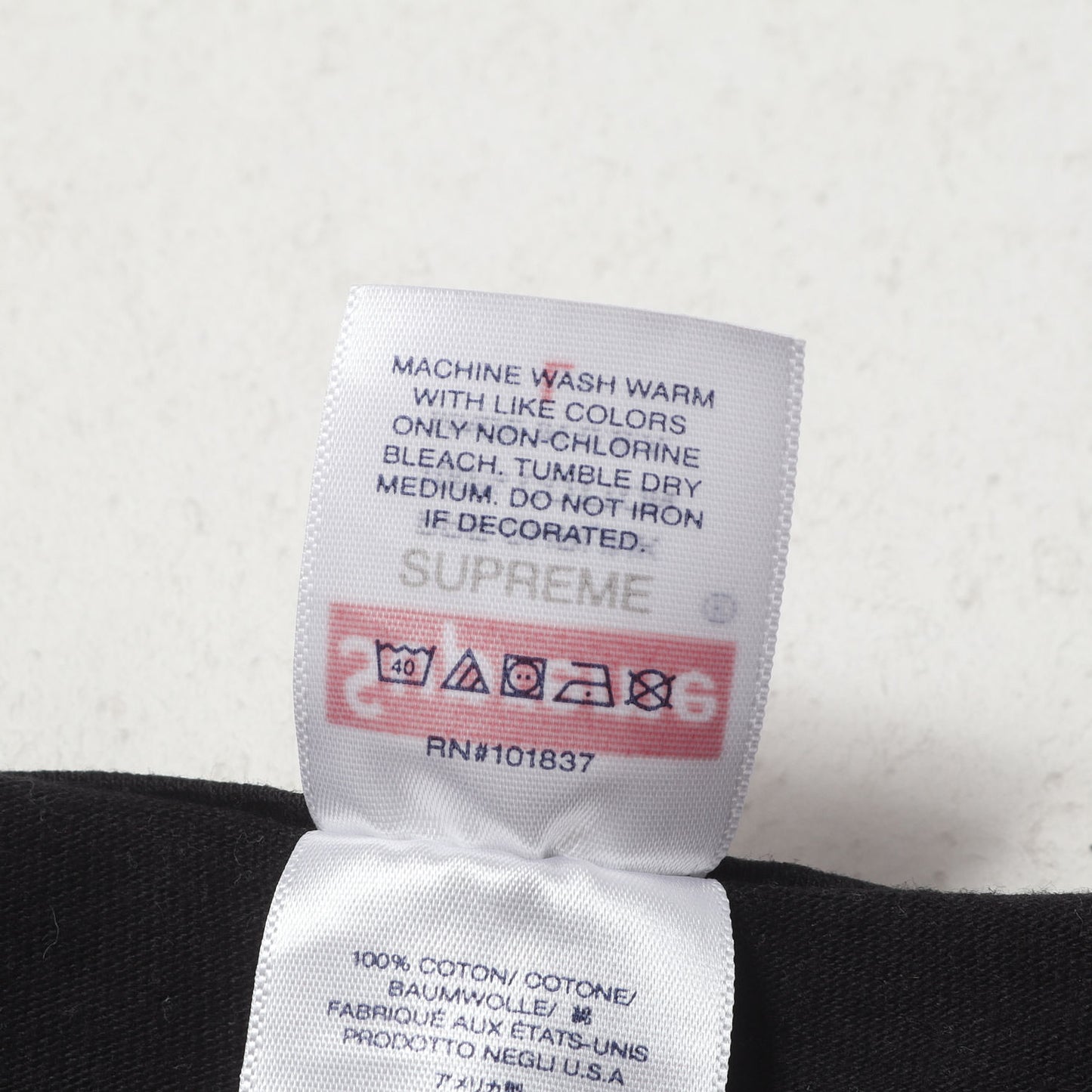 24SS 反転スクリプトロゴ Tシャツ(Backwards Tee)