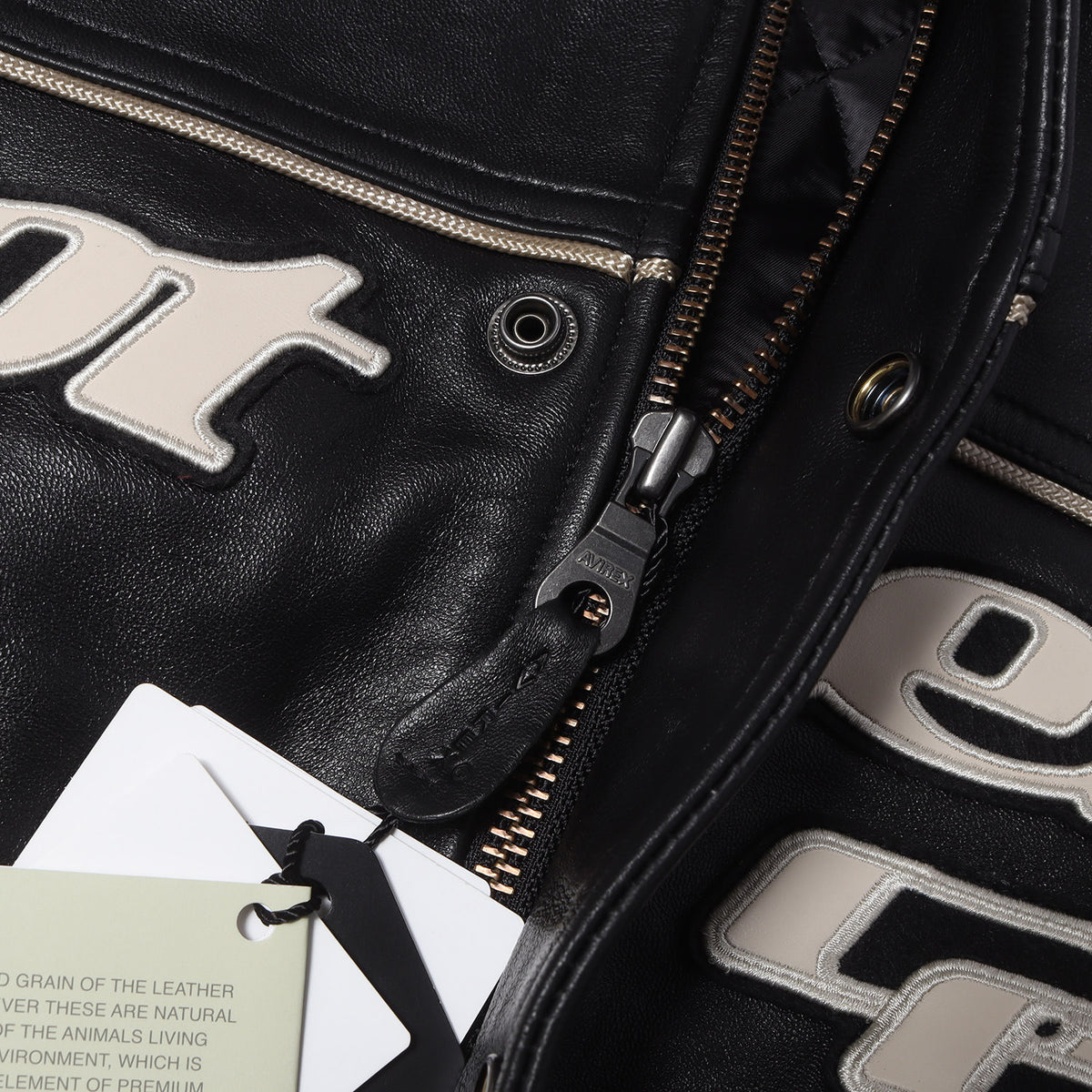 25AW ×MR.BROTHERS CUT CLUB シープスキンレザー バーシティジャケット / スタジャン (VARSITY LEATHER JACKET)