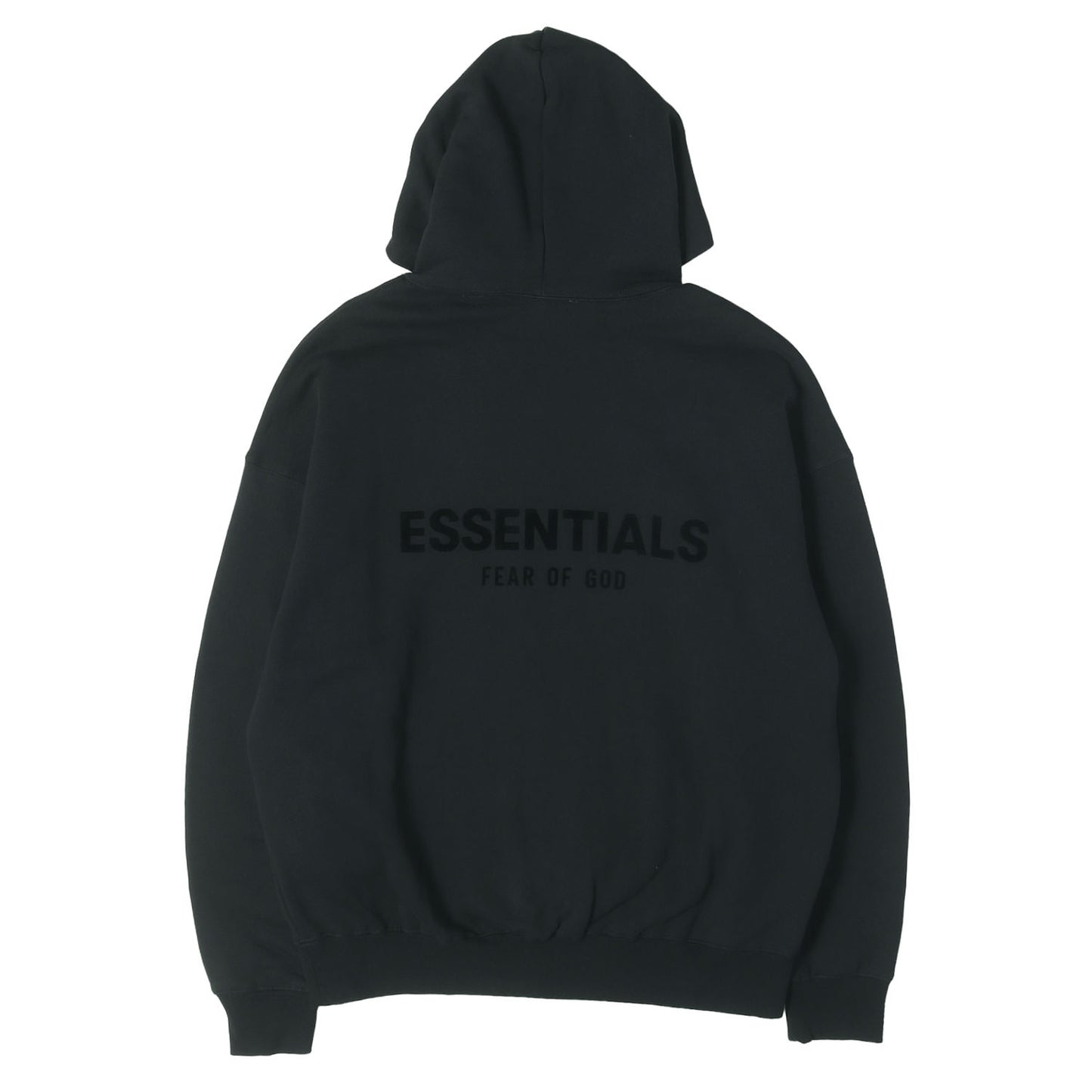 FOG ESSENTIALS フロッキープリントロゴ スウェットパーカー