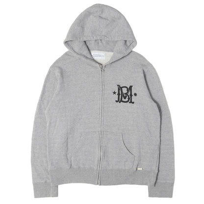×BUENA VISTA ロゴプリント ジップ スウェットパーカー(ZIP UP HOODED PARKA)