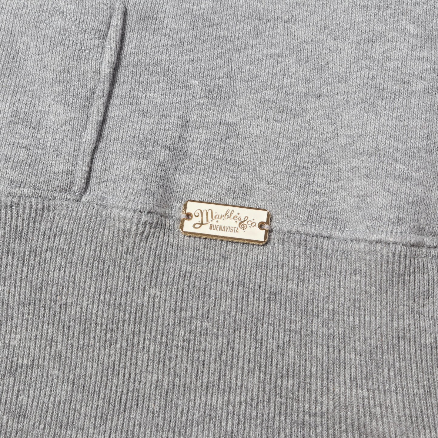 ×BUENA VISTA ロゴプリント ジップ スウェットパーカー(ZIP UP HOODED PARKA)