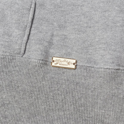 ×BUENA VISTA ロゴプリント ジップ スウェットパーカー(ZIP UP HOODED PARKA)
