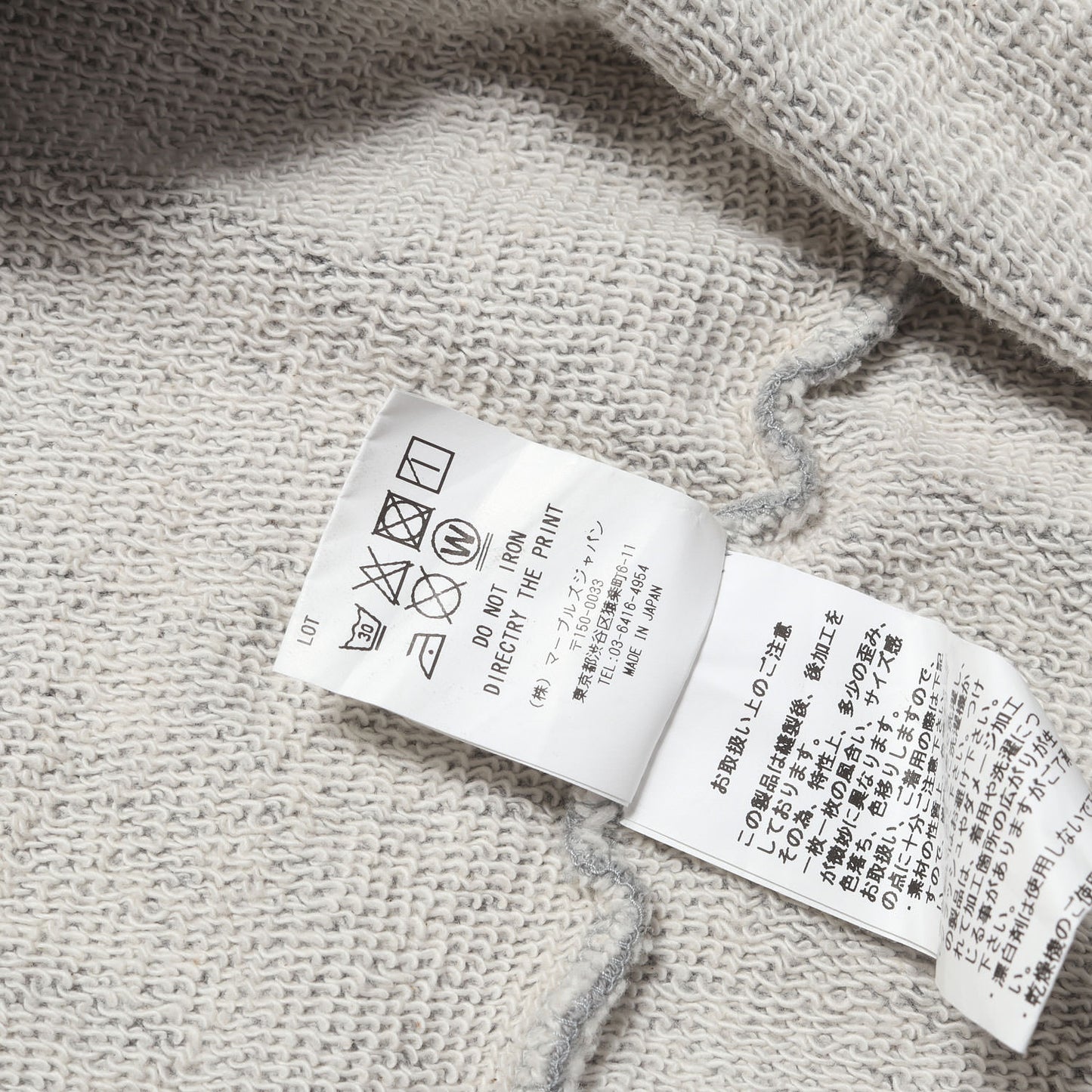 ×BUENA VISTA ロゴプリント ジップ スウェットパーカー(ZIP UP HOODED PARKA)