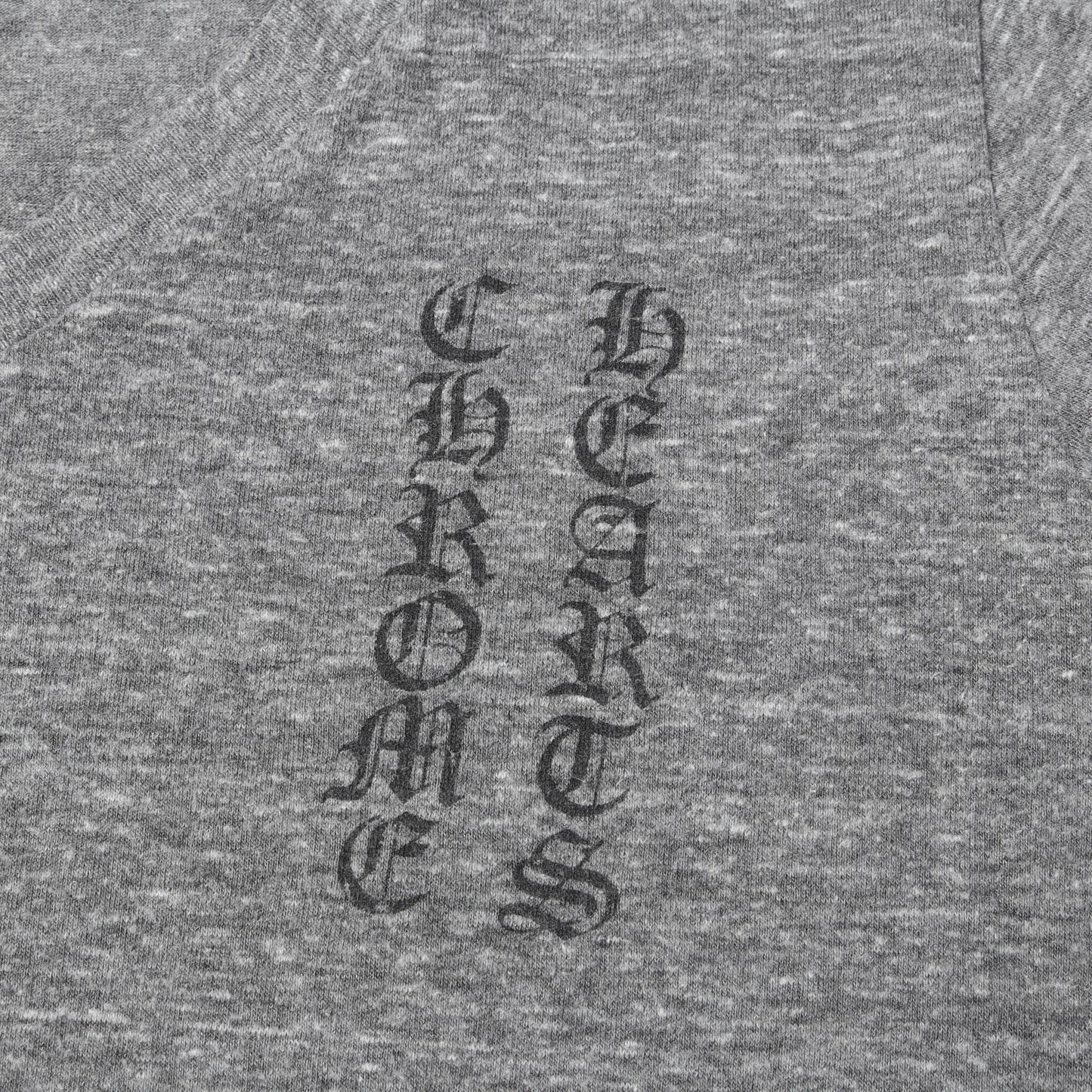 00s 5ポイントスター&ブランドロゴ Vネック Tシャツ
