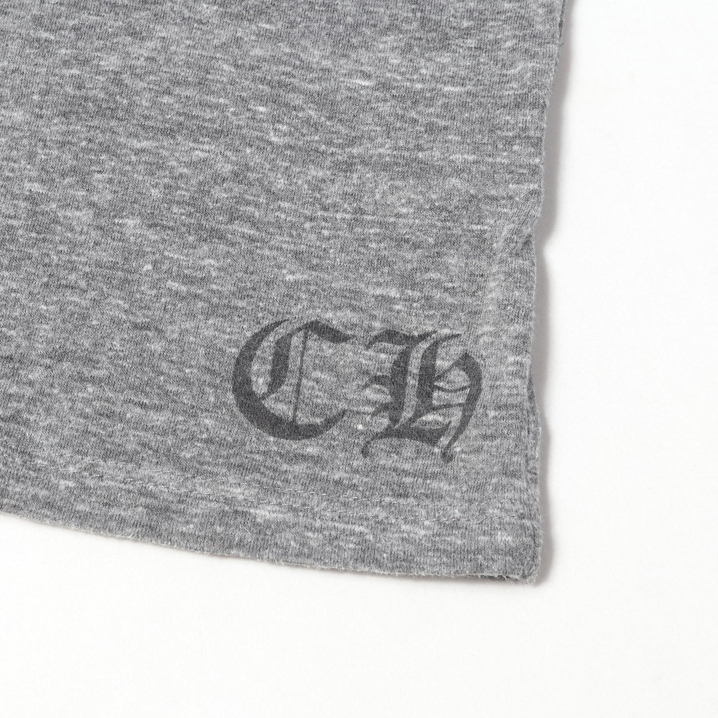 00s 5ポイントスター&ブランドロゴ Vネック Tシャツ