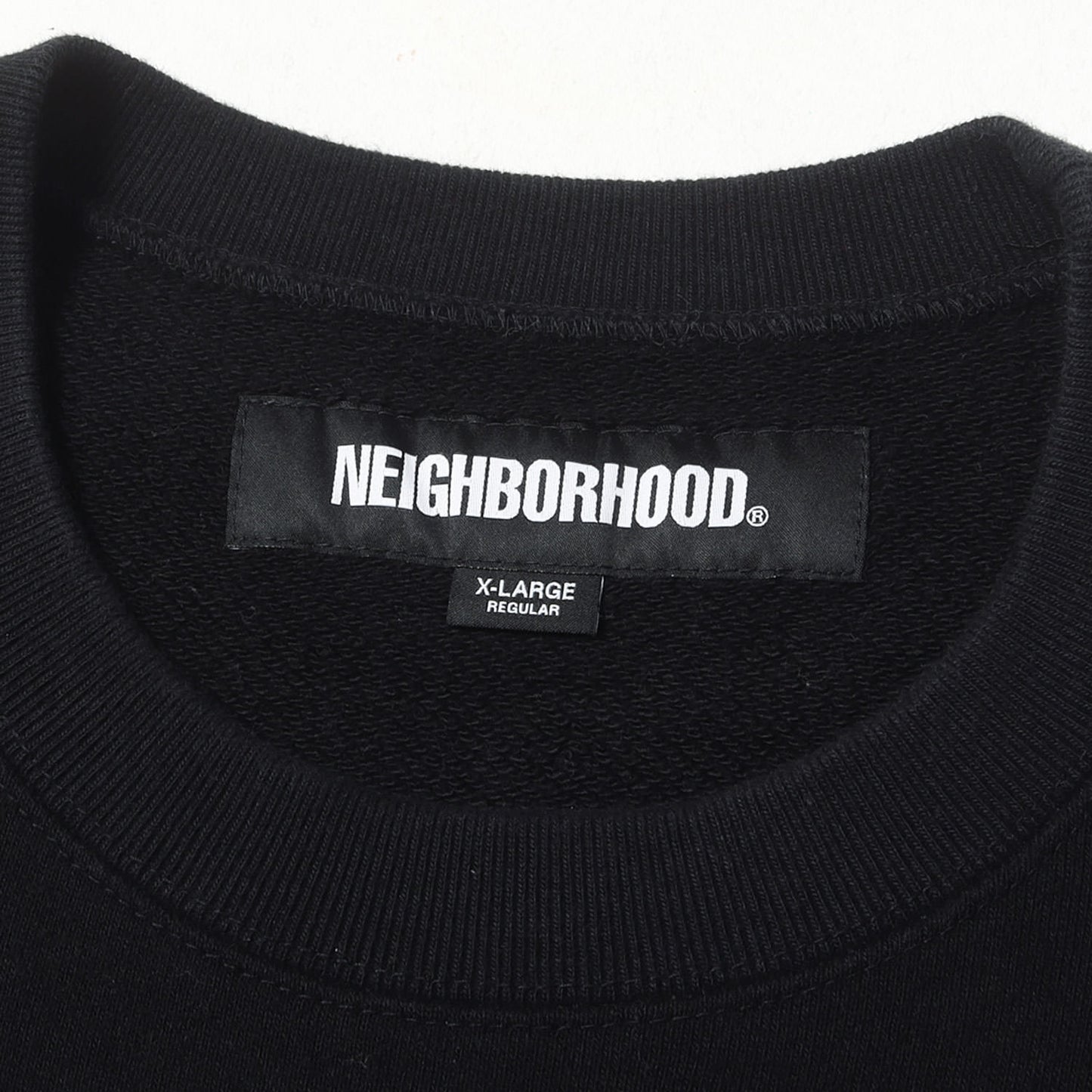 22AW NBHロゴ リバースウィーブ スウェット(COLLEGE-S CREWNECK LS. CO)