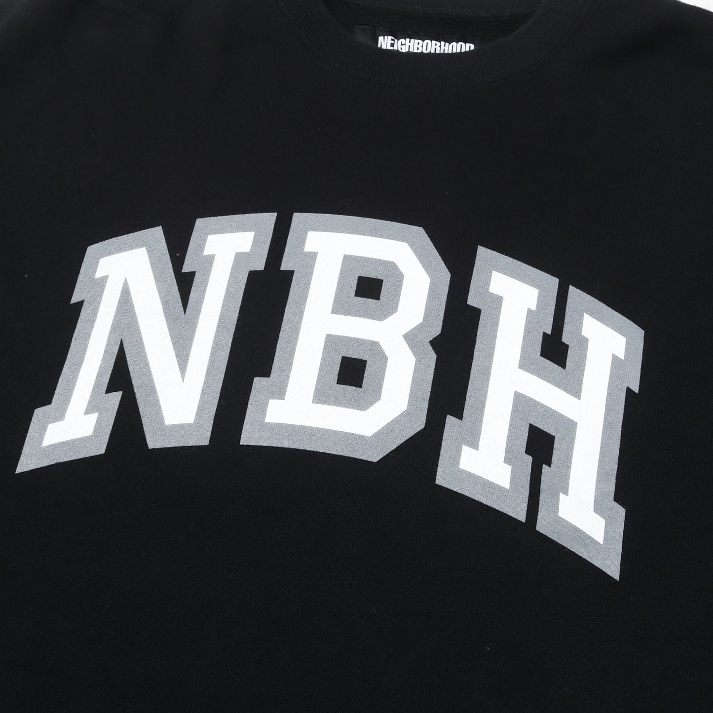 22AW NBHロゴ リバースウィーブ スウェット(COLLEGE-S CREWNECK LS. CO)