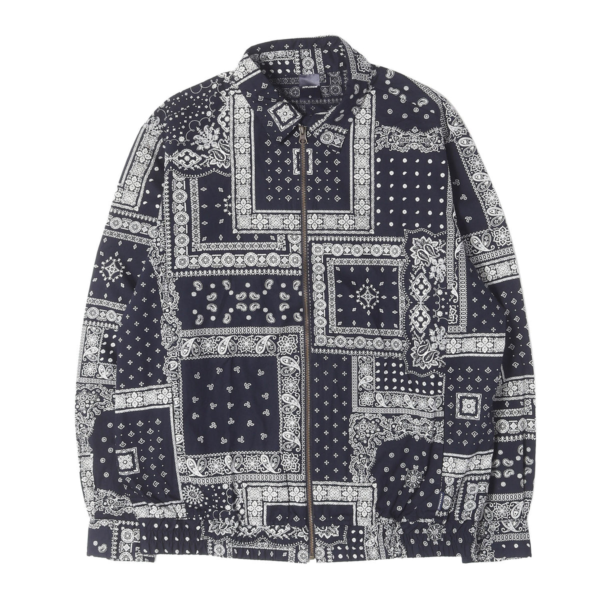 23SS バンダナ柄 ジップアップ シャツジャケット(PAISLEY ZIP UP SHIRT JACKET)