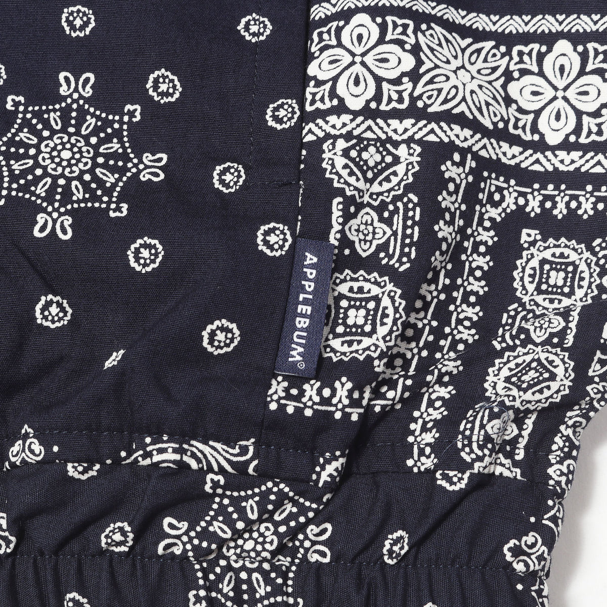 23SS バンダナ柄 ジップアップ シャツジャケット(PAISLEY ZIP UP SHIRT JACKET)