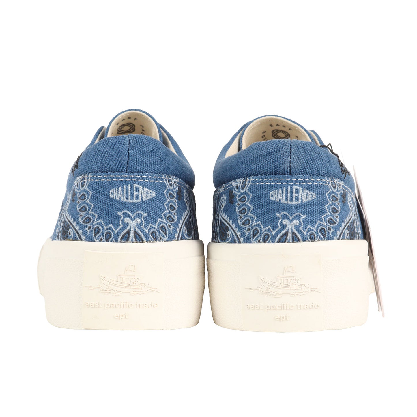 24AW ×east pacific trade / ept バンダナ柄 キャンバス スニーカー(BANDANA SNEAKERS / DECK CANVAS)