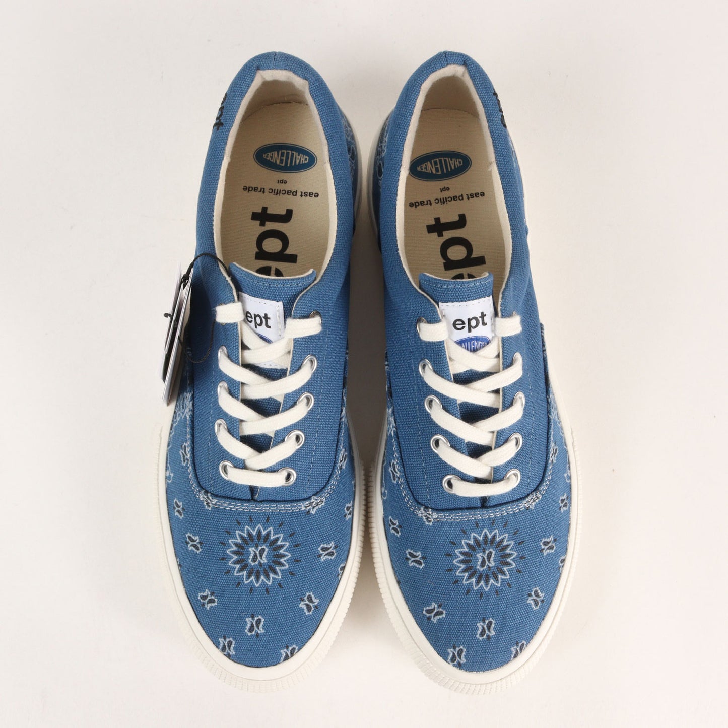 24AW ×east pacific trade / ept バンダナ柄 キャンバス スニーカー(BANDANA SNEAKERS / DECK CANVAS)