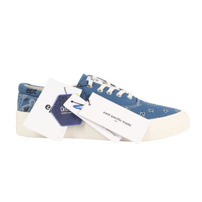 24AW ×east pacific trade / ept バンダナ柄 キャンバス スニーカー(BANDANA SNEAKERS / DECK CANVAS)