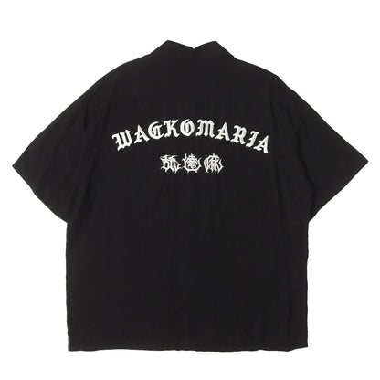 24SS ×舐達麻 ×HIGH TIMES オープンカラー 半袖シャツ(50S OPEN COLLAR SHIRT)