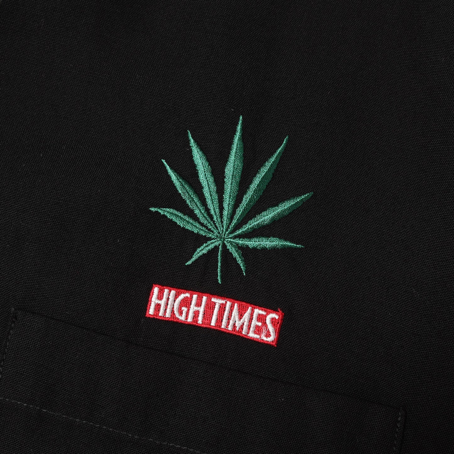 24SS ×舐達麻 ×HIGH TIMES オープンカラー 半袖シャツ(50S OPEN COLLAR SHIRT)