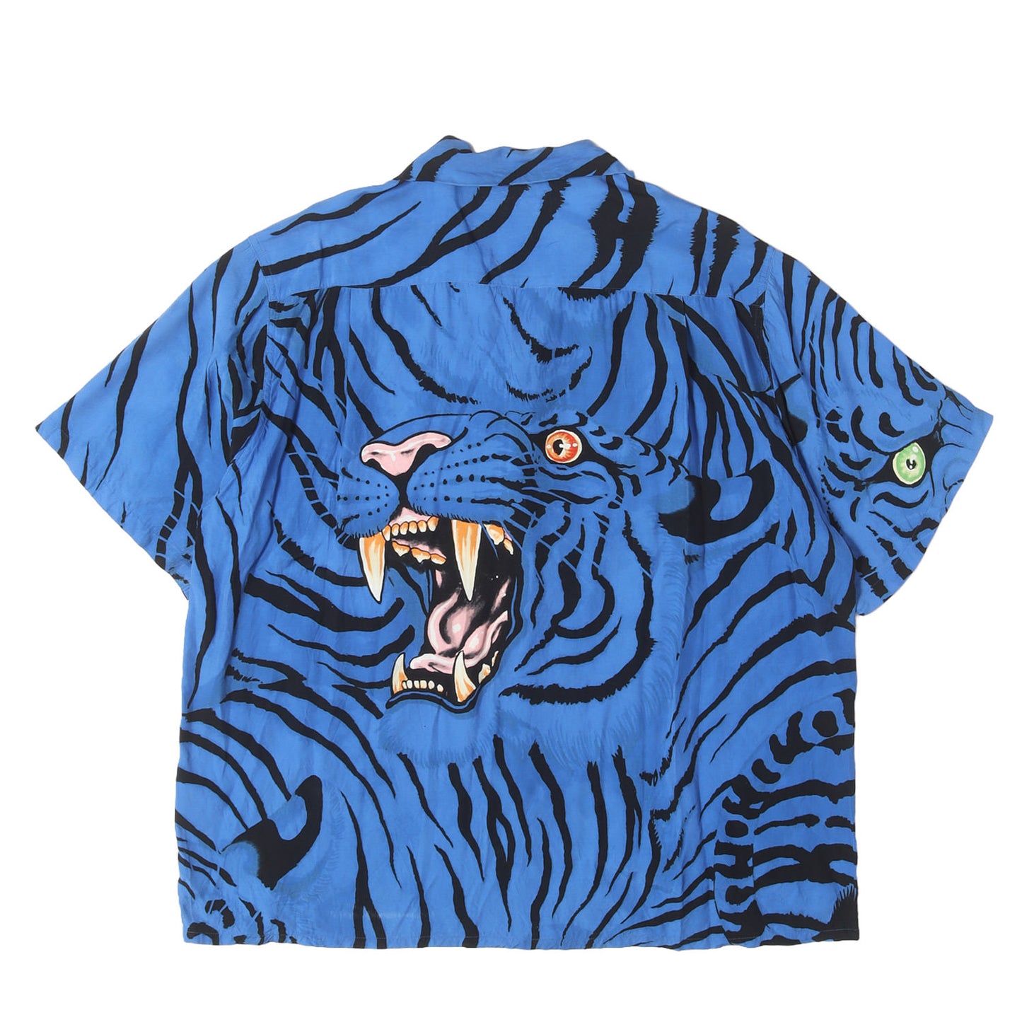 22AW ×TIM LEHI タイガー 虎柄レーヨン ハワイアンシャツ / アロハシャツ(S/S HAWAIIAN SHIRT)