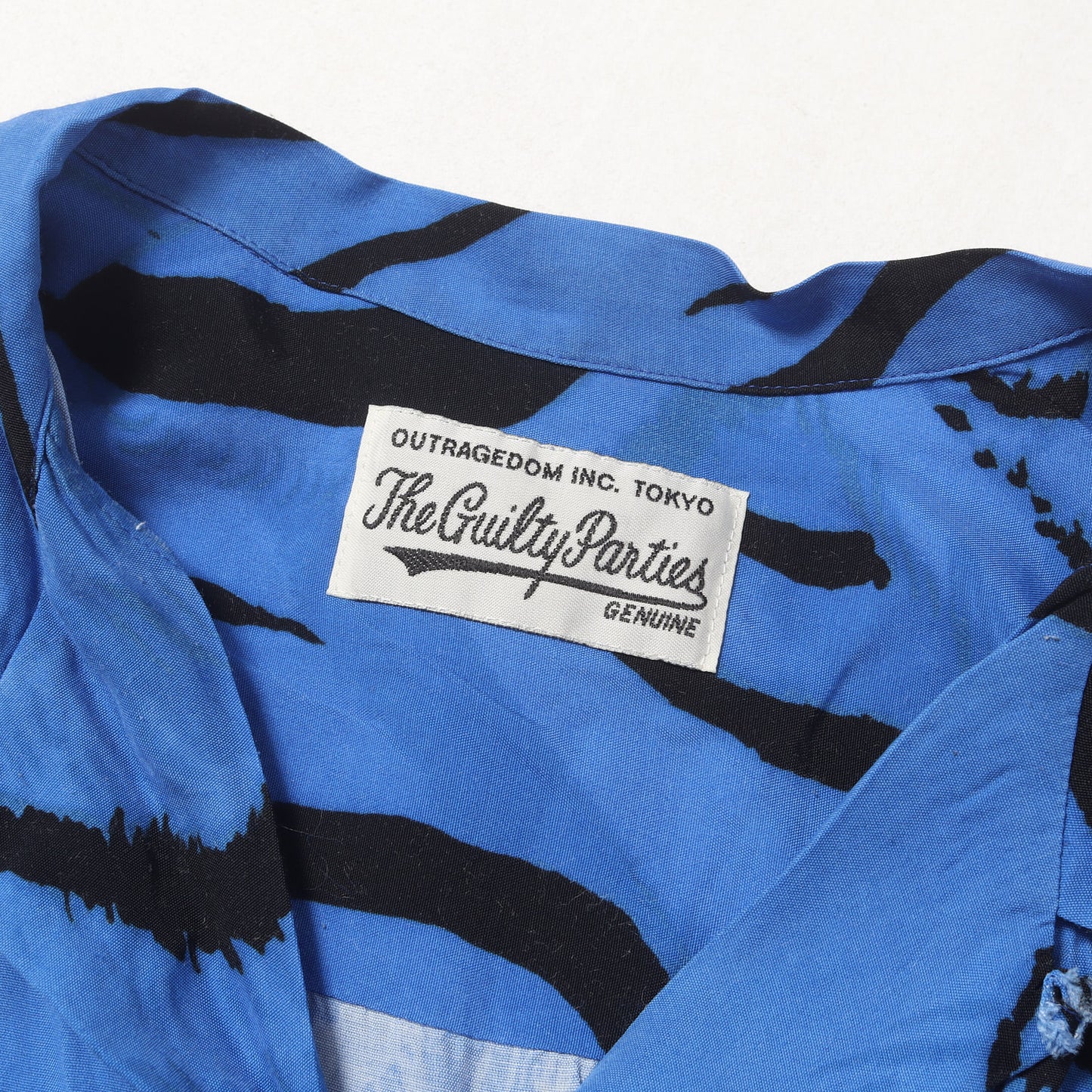 22AW ×TIM LEHI タイガー 虎柄レーヨン ハワイアンシャツ / アロハシャツ(S/S HAWAIIAN SHIRT)