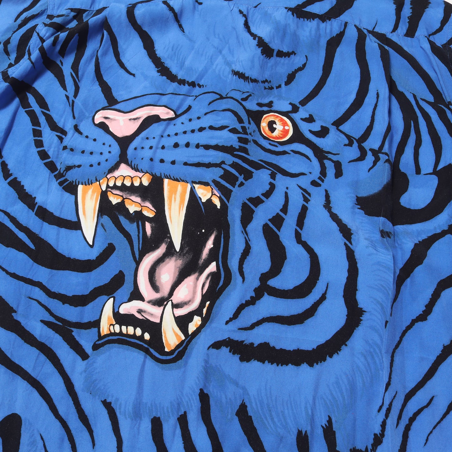 22AW ×TIM LEHI タイガー 虎柄レーヨン ハワイアンシャツ / アロハシャツ(S/S HAWAIIAN SHIRT)