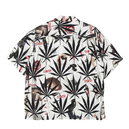 24SS ×HIGHTIMES マリファナ&百鬼夜行図浮世絵 ハワイアンシャツ / アロハシャツ(S/S HAWAIIAN SHIRT)