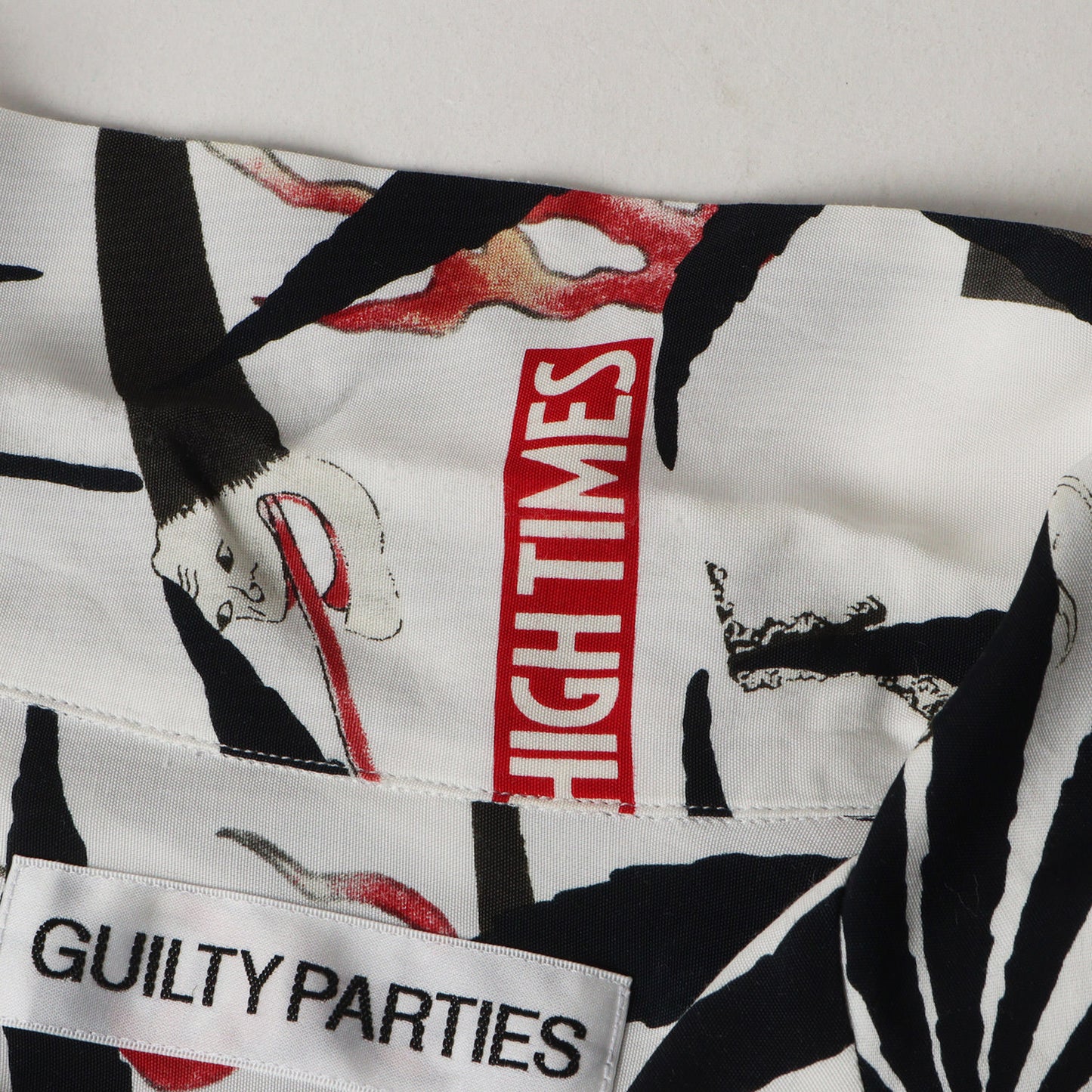 24SS ×HIGHTIMES マリファナ&百鬼夜行図浮世絵 ハワイアンシャツ / アロハシャツ(S/S HAWAIIAN SHIRT)