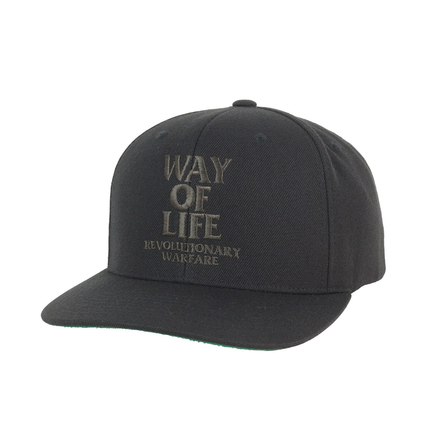 24SS WAY OF LIFEロゴ 6パネルキャップ(EMBROIDERY CAP)