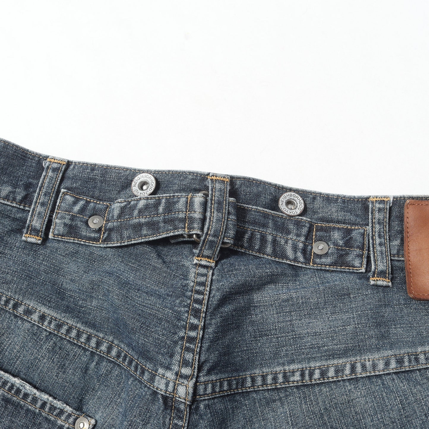 21SS シンチバック付き サベージ デニムパンツ (SAVAGE.211 / C-PT)