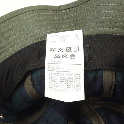 24AW 裏地チェックネル ボールハット(BALL HAT)