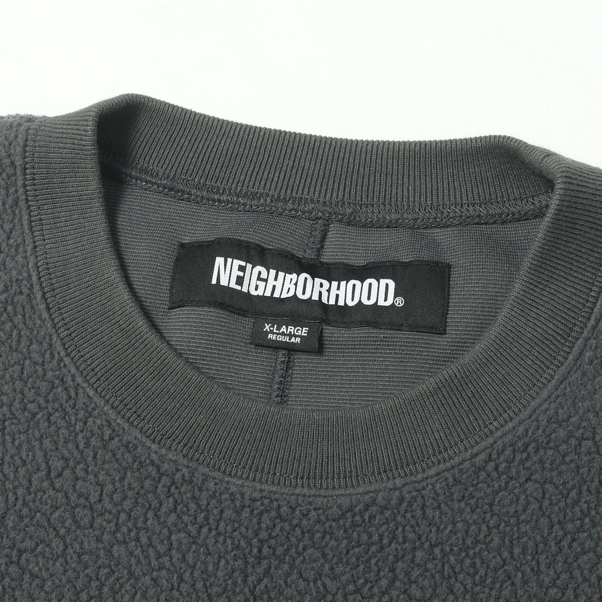 25AW ブランドロゴ刺繍 クルーネック ポーラテックフリース(FLEECE CREWNECK LS)
