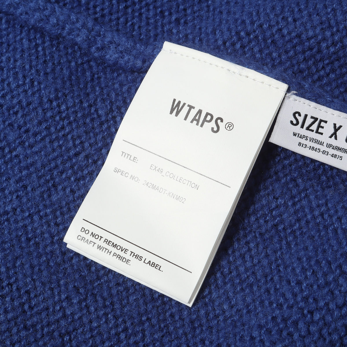 24AW アクリルニット カーディガン(WTAPS PALMER / SWEATER / ACRYLIC)