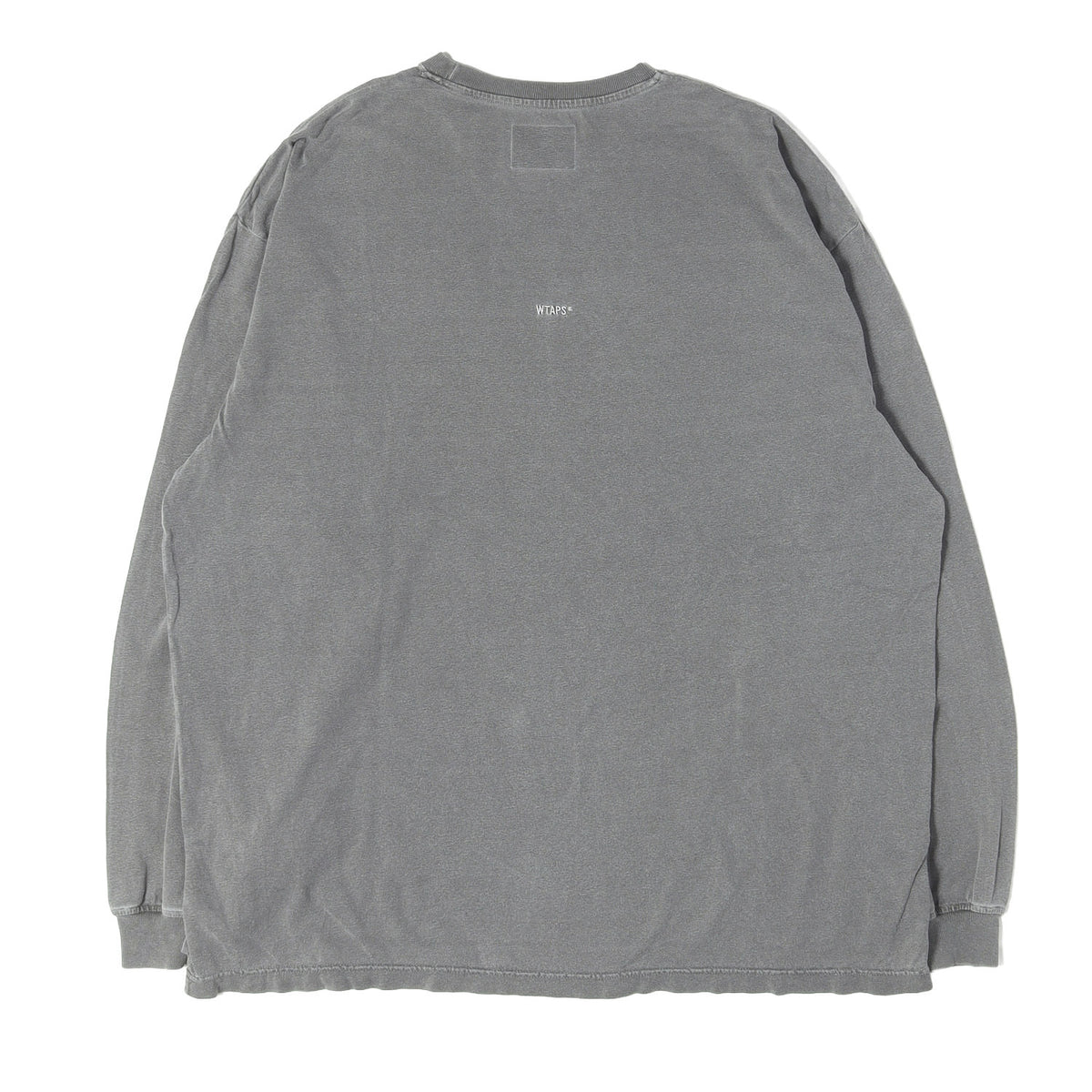 23AW オーバーダイ加工 ロングスリーブ Tシャツ(AII 03 / LS / COTTON. SIGN)