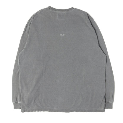23AW オーバーダイ加工 ロングスリーブ Tシャツ(AII 03 / LS / COTTON. SIGN)