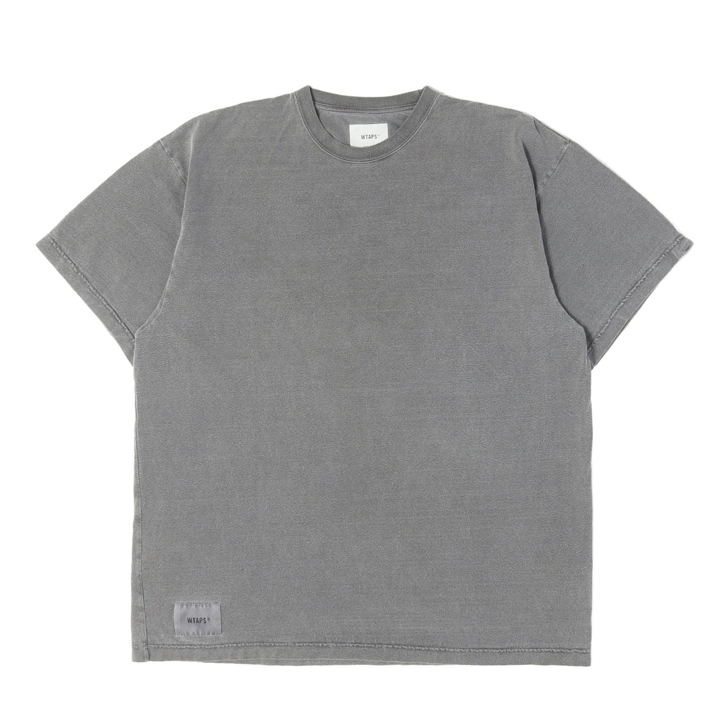 23AW ロゴ刺繍 ガーメントダイ Tシャツ(AII 01 / SS / COTTON. SIGN)