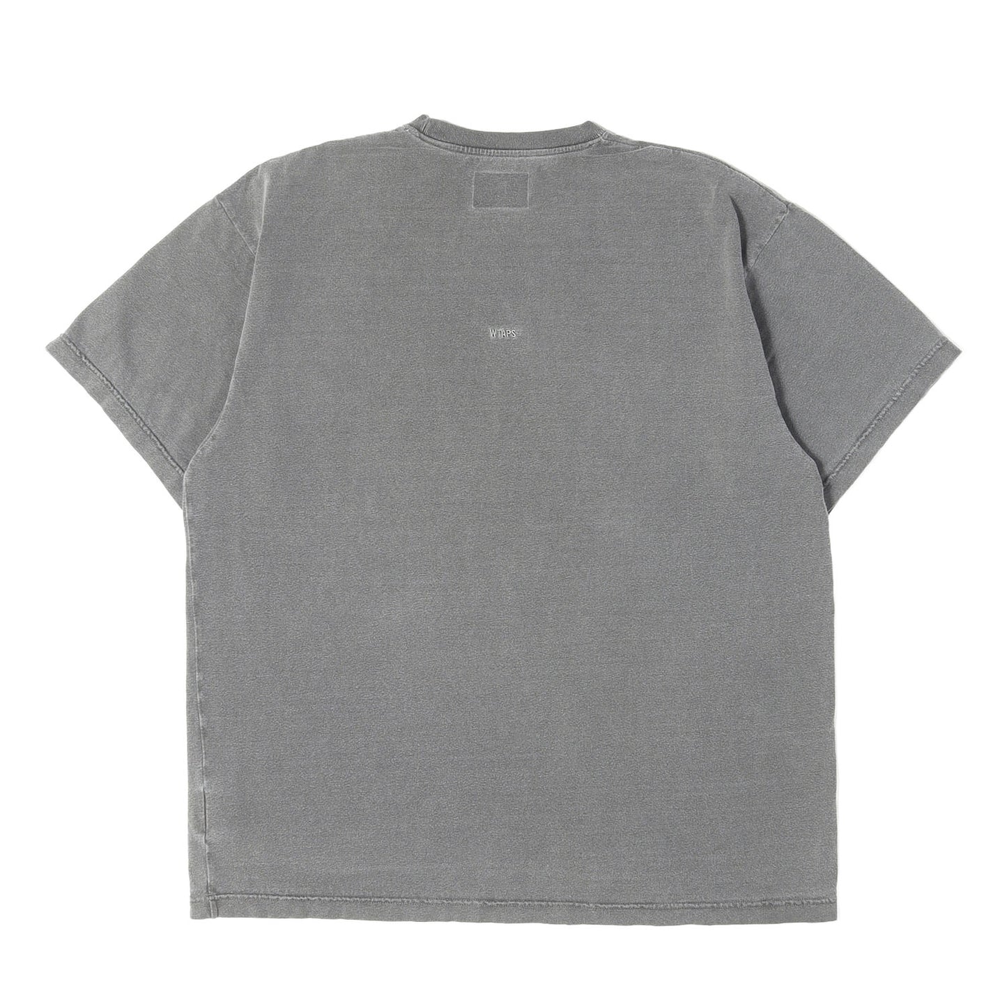 23AW ロゴ刺繍 ガーメントダイ Tシャツ(AII 01 / SS / COTTON. SIGN)