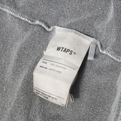 23AW ロゴ刺繍 ガーメントダイ Tシャツ(AII 01 / SS / COTTON. SIGN)