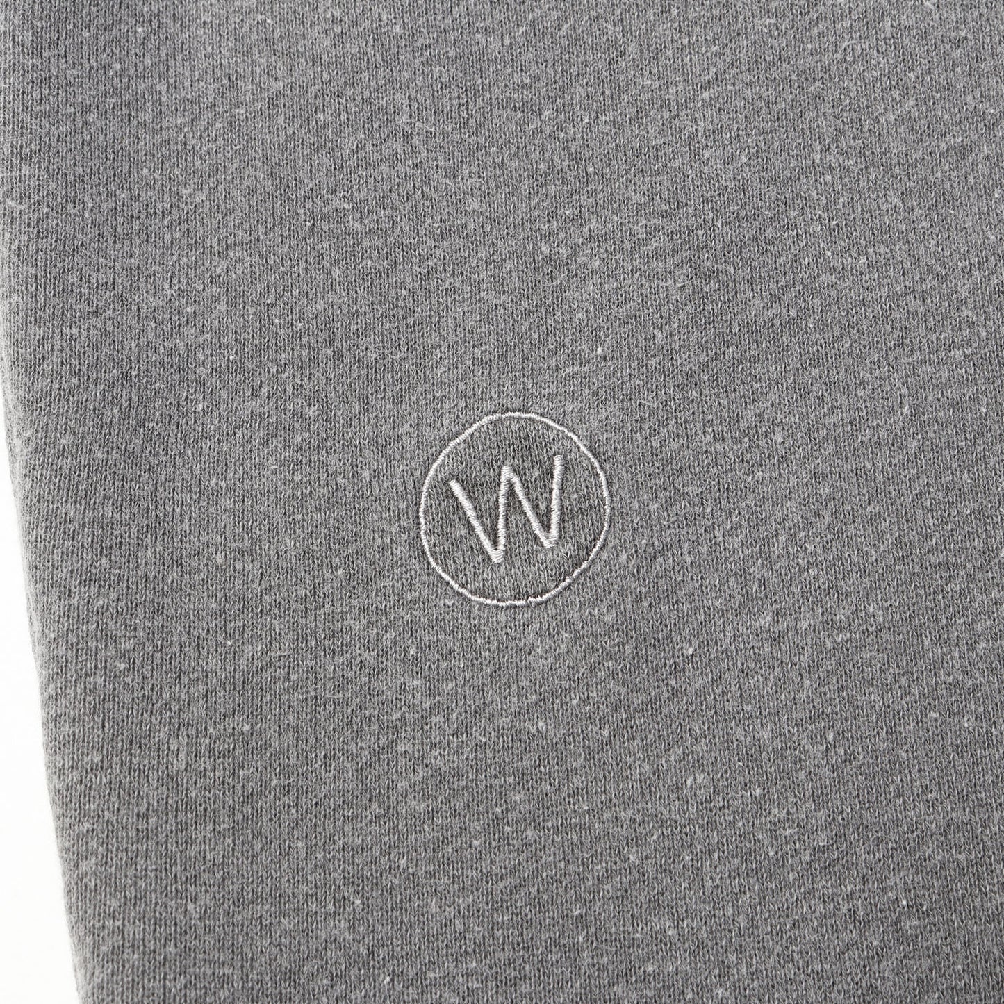23SS ロゴ刺繍 製品染め クルーネック スウェット(BIRTH / SWEATER / COTTON)
