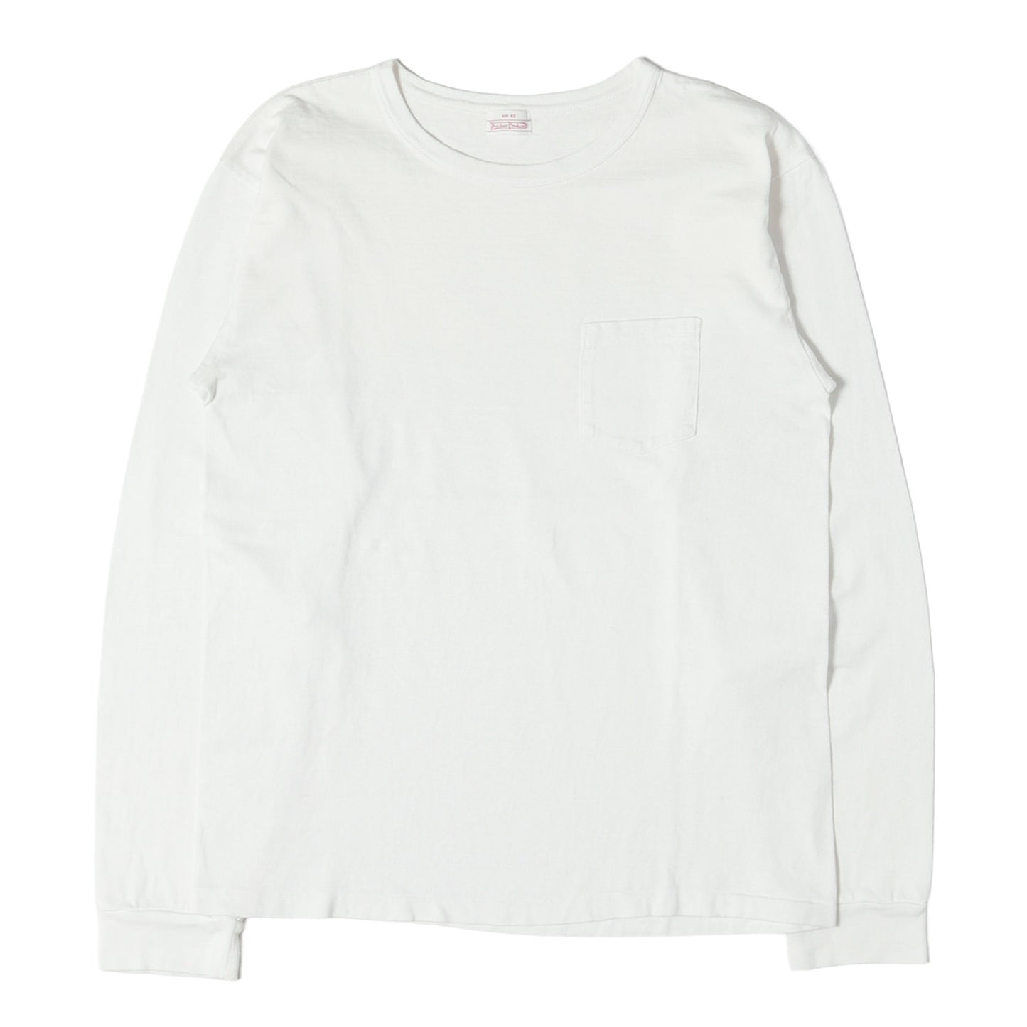 BUTCHER PRODUCTS プレーン ロングスリーブ ポケット Tシャツ