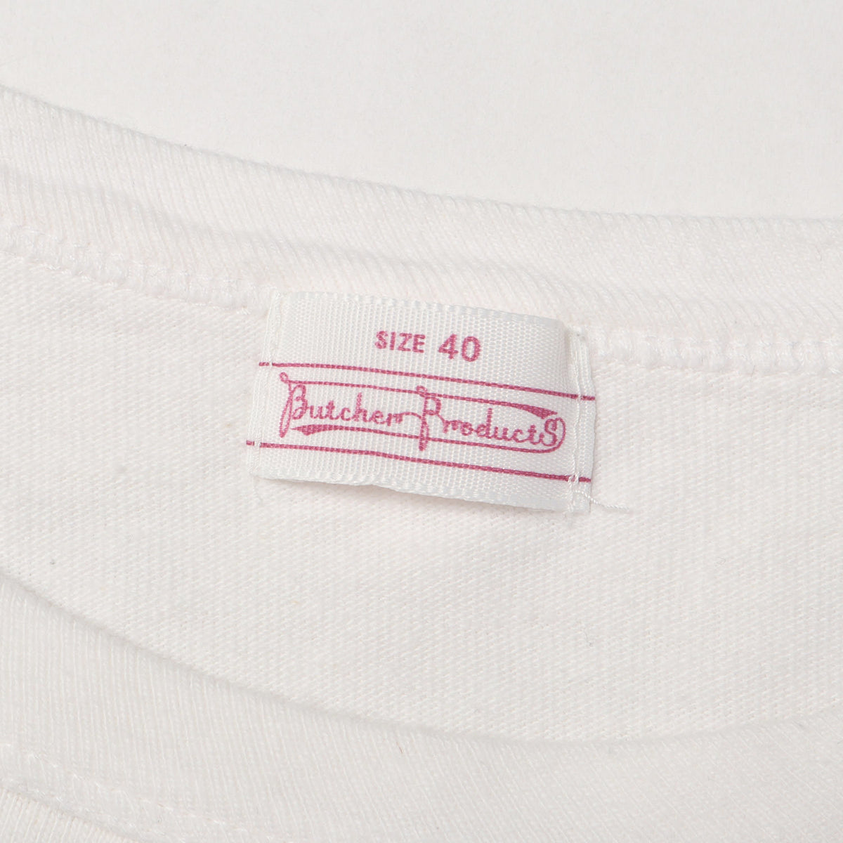 BUTCHER PRODUCTS プレーン ロングスリーブ ポケット Tシャツ