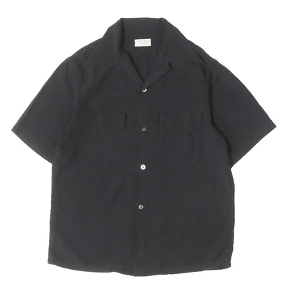 BUTCHER PRODUCTS オープンカラー レーヨン 半袖シャツ