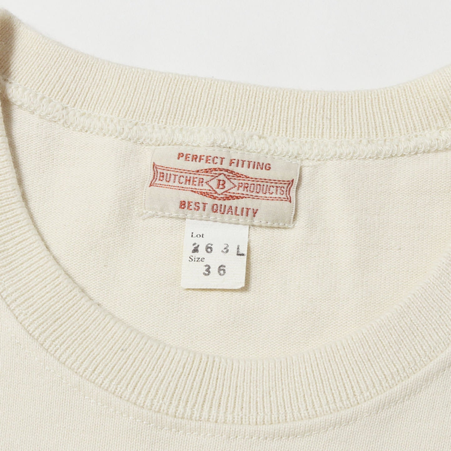 BUTCHER PRODUCTS Lot.263L プレーン ロングスリーブ Tシャツ