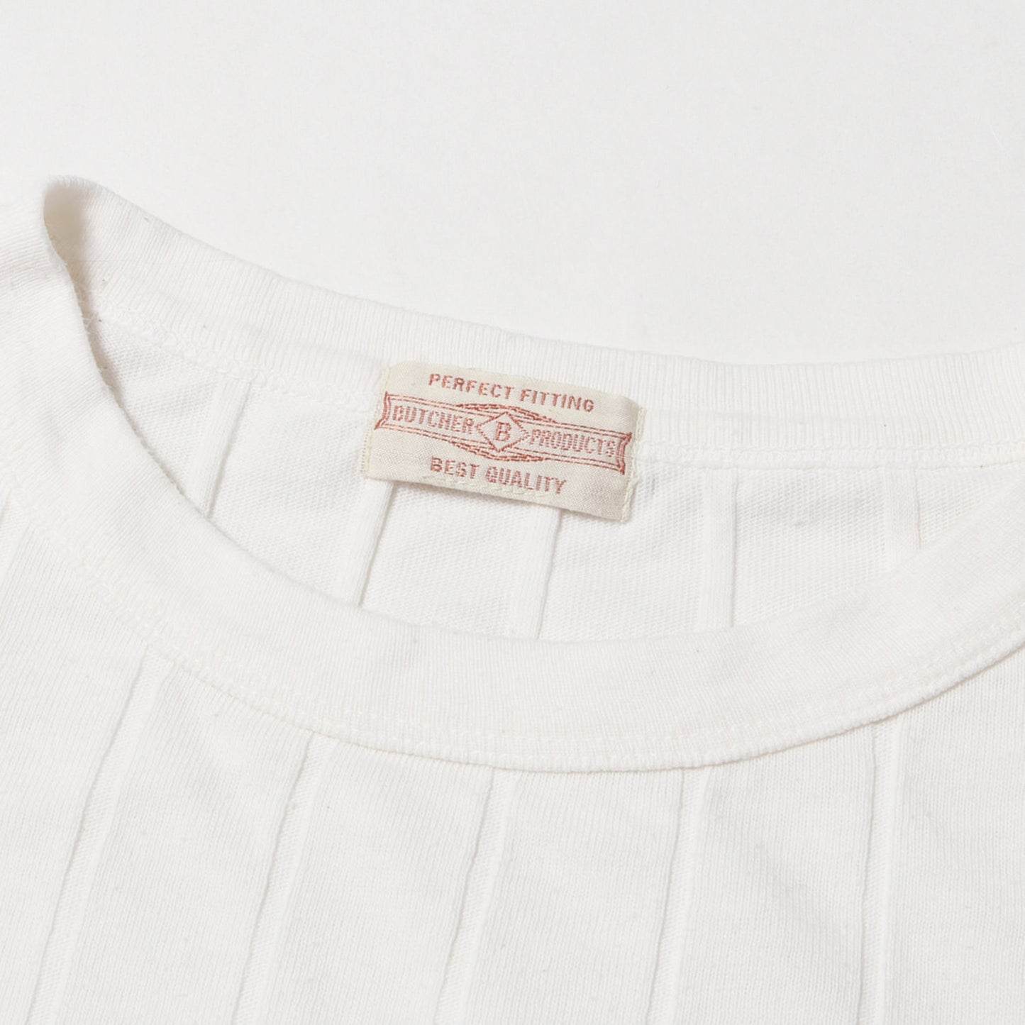 BUTCHER PRODUCTS Lot.258 プレーン リブ Tシャツ